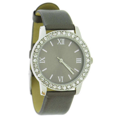 Brand New Ladies Black Stoneset Diamante Watch - NO RESERVE - BARGAIN