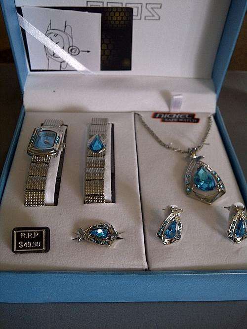 **BRAND NEW** LADIES WATCH GIFT SET (BLUE)