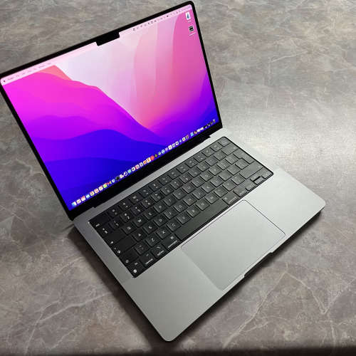 Apple MacBook Pro 14-inch with Apple M1 Pro chip 512GB SSD / 16GB RAM and 2 Year Warrenty