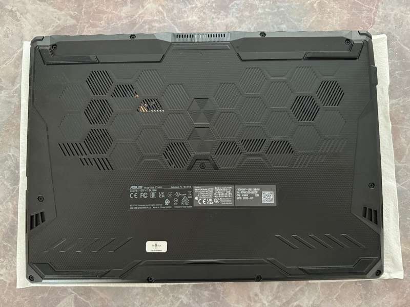 ASUS FX506 Gaming Laptop | i5 11 Gen 6 cores | RTX 2050 | 24GB DDR4 RAM | 512GB SSD | WIN 11