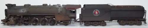 Mehano HO 4-8-2 Mountain - Great Northern Weathered Steam Locomotive - Tsunami Sound Decoder