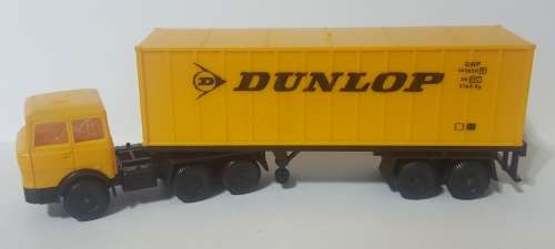 LIMA HO #0807 Dunlop Container with Fiat Truck