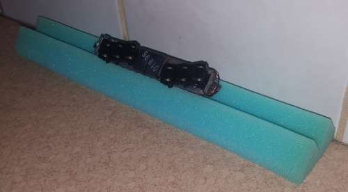 N Gauge Foam Cradle for model trains