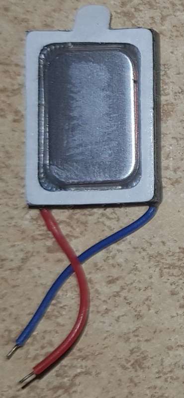 Speaker [Sugar Cube][15x11x3.5mm] For DCC Sound Decoder 8 Ohm 1 Watt