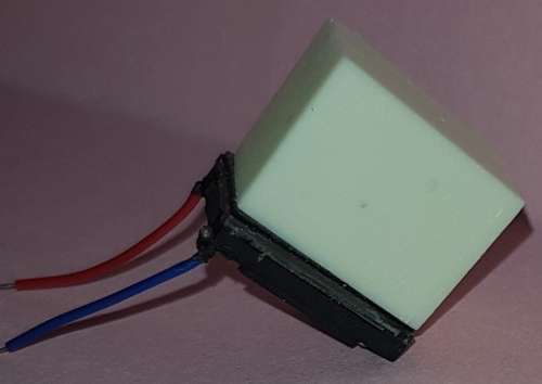Sugar Cube Speaker with rectangular sound box for DCC Sound Decoder - 8 Ohm 1 Watt