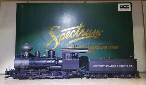 Bachmann Spectrum #25961 On30 DCC Equipped 2-8-0 Baldwin Outside Frame Consolidation