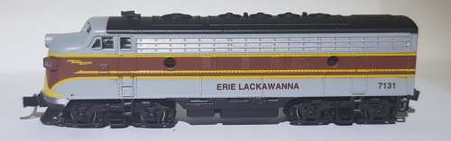 Bachmann Plus N Scale #7131 Erie Lackawanna F7A Diesel Locomotive - Original Box