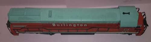 HO RIVAROSSI U25C DIESEL LOCOMOTIVE BURLINGTON #550