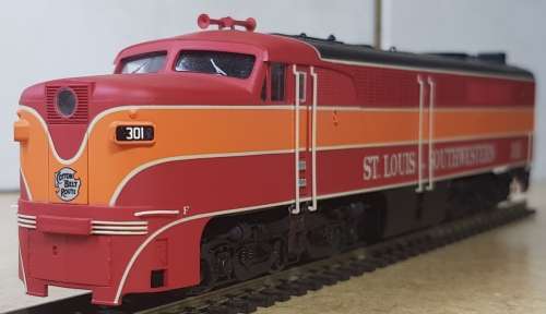 Proto 2000 HO PA 21671 Alco Diesel Locomotive SP St Louis Southwestern #301 DCC Ready