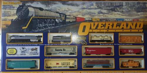 HO Scale Bachmann Union Pacific Overland Limited Train Set