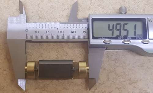 HO Scale 12V 13000 rpm 5 Pole Model Train Motor With Flywheels