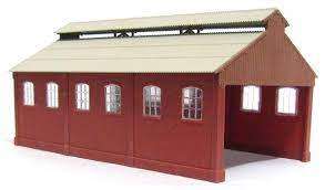 HO Frateschi Locomotive Deposit #1517 Kit
