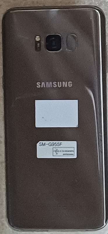 Samsung Galaxy S8 Plus with wireless charger in original box