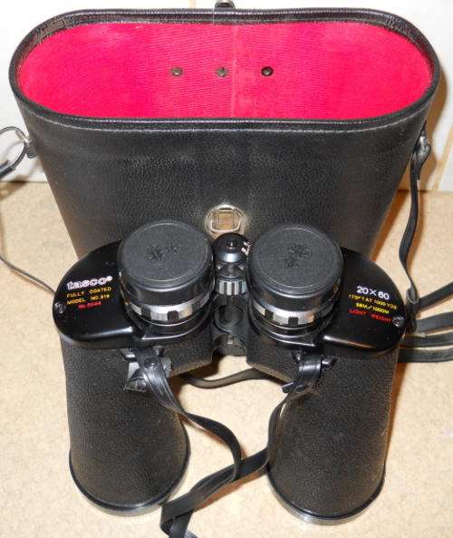 Tasco Model No. 319 20x60 Binoculars