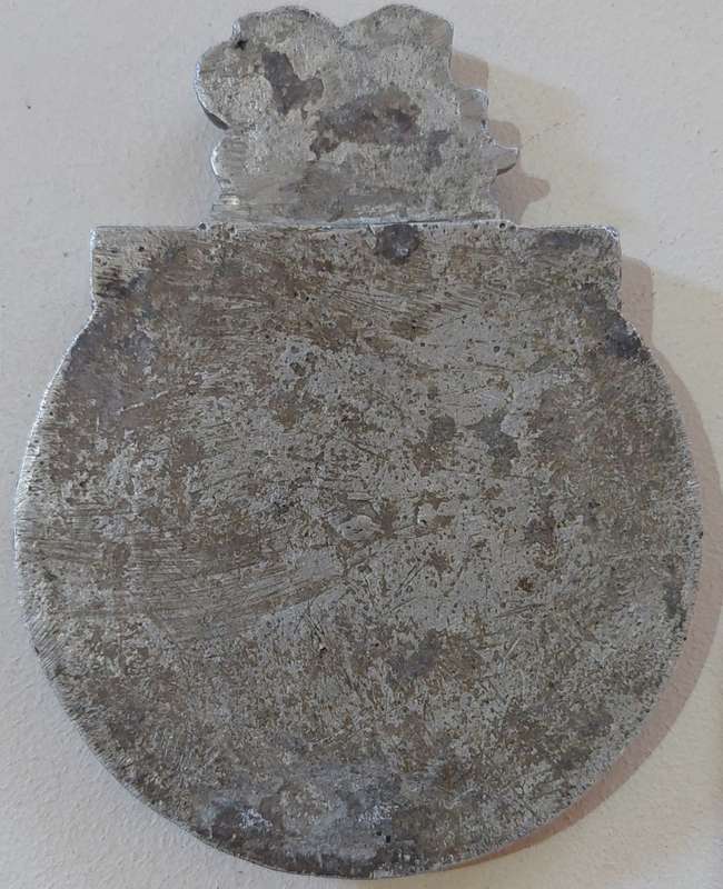 SAS President Pretorius : Aluminum Badge