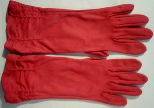 Vintage Ladies Gloves RED