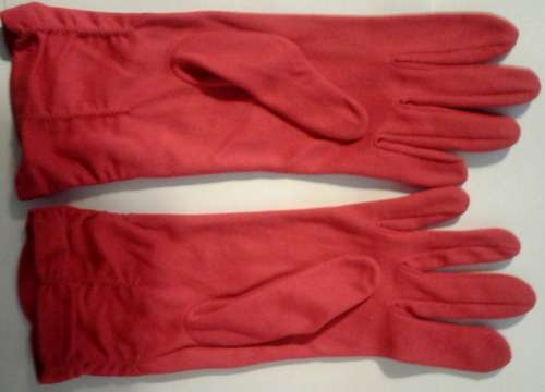 Vintage Ladies Gloves RED