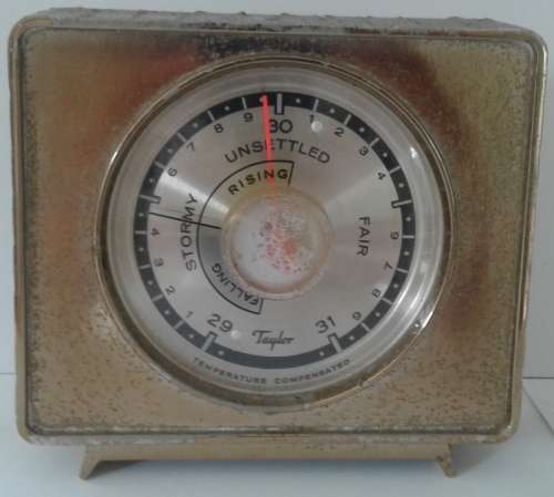 Vintage Taylor US Weather Forecast Barometer
