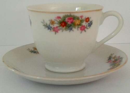Single Demitasse Cup and Saucer - not marked