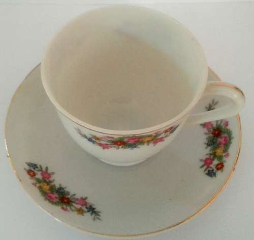 Single Demitasse Cup and Saucer - not marked