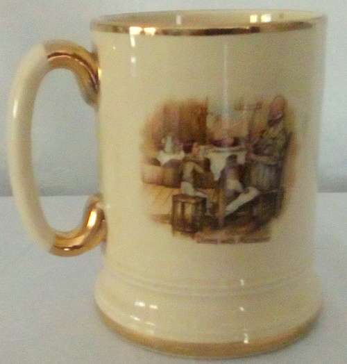Arthur Woods Mug with Dickens Scenes