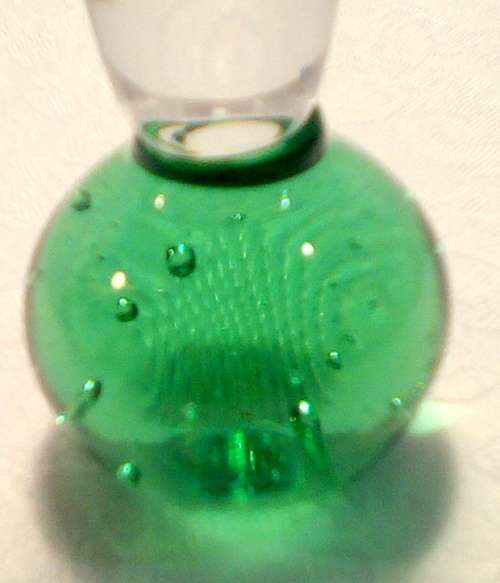 Small Green Vase