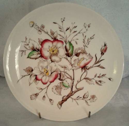 Vintage WILD ROSE Alfred Meakin hand engraved pattern.