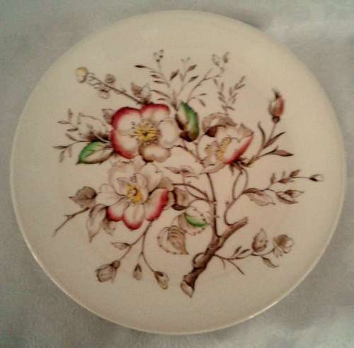 Vintage WILD ROSE Alfred Meakin hand engraved pattern.