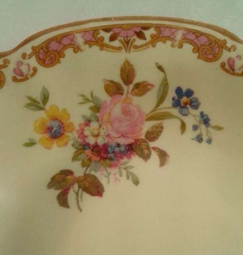 Vintage Johnson Bros Made in England Victorian Soup Bowl
