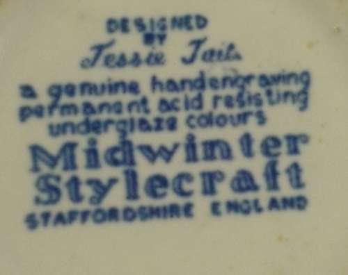 Midwinter Stylecraft Sugar Bowl (Please read full description)
