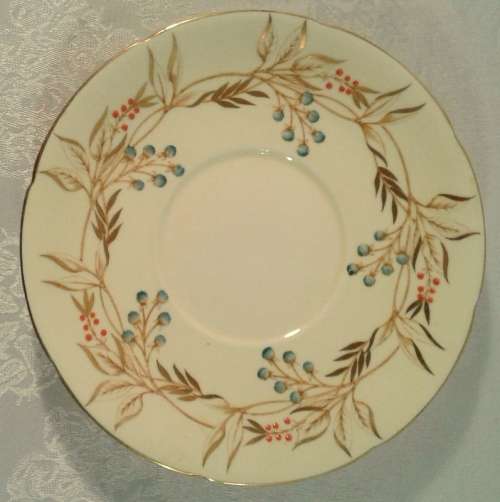 Vintage Royal Grafton - Golden Glory - Rowanberry Large Saucer