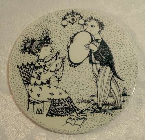 Collectable September Saison Start Bjorn Wiinbald Nymole Denmark Calendar hanging plate