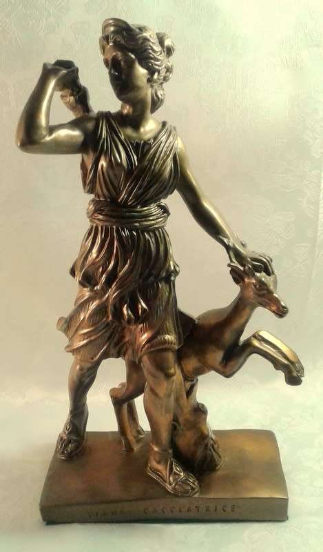 Diana Cacciatrice Statue -Diana the Goddess of hunt, moon & nature (Greek Mythology)