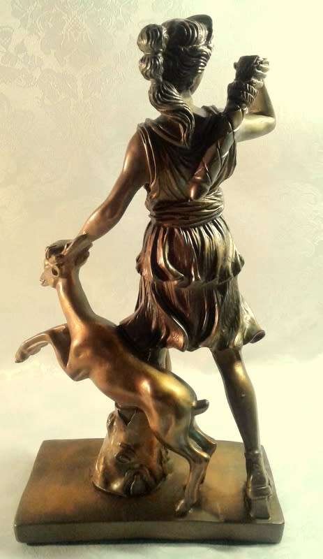 Diana Cacciatrice Statue -Diana the Goddess of hunt, moon & nature (Greek Mythology)