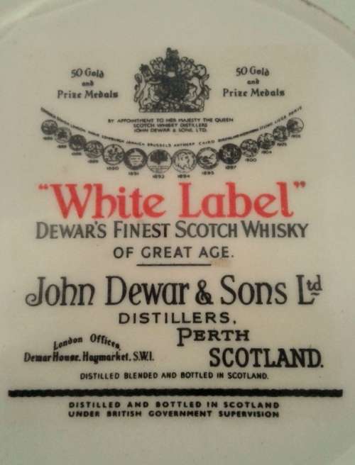 Two White Label Plates - Excellent condition