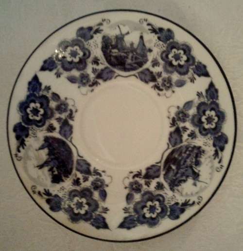 Wonderful delft duo in mint condition - Oude Molien Fabrik.