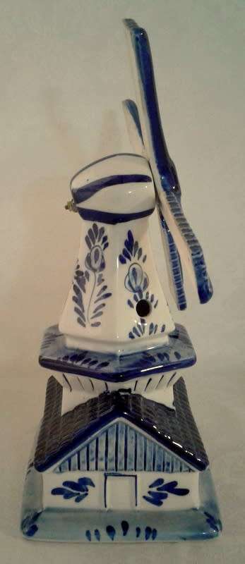 Delft Windmill - Elweco Hand painted Delft Blue
