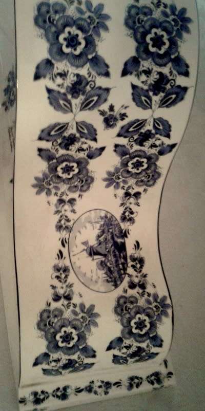 Limited Edition Delft Mantle Clock - it is highly collectable.