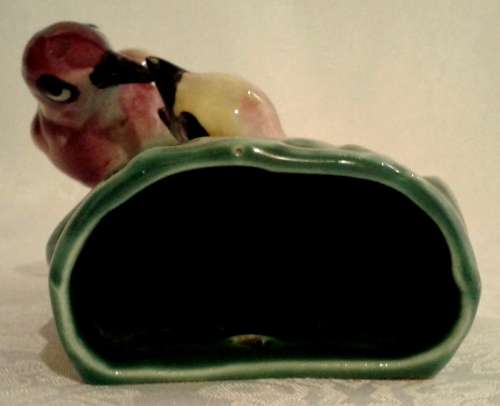 Vintage LUCIA Porcelain Wall Pocket / Vase  Wonderful piece