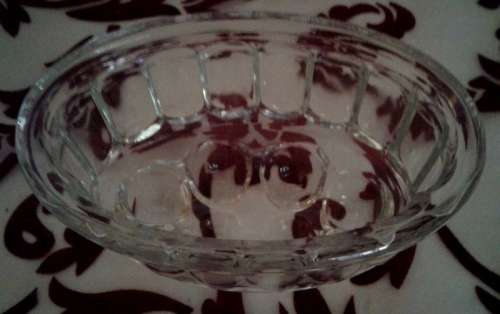 Vintage Glass Jelly Mould