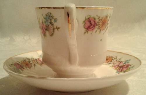 Charming Vintage Mayfair Duo - Bone China Made in England