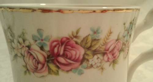 Charming Vintage Mayfair Duo - Bone China Made in England