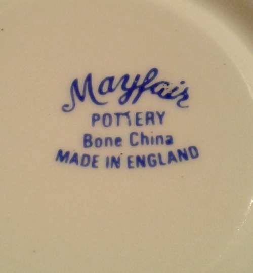 Charming Vintage Mayfair Duo - Bone China Made in England