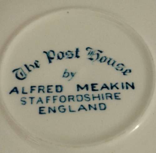 Stunning Duo - The Post Office - Alfred Meakin, Staffordshire, England