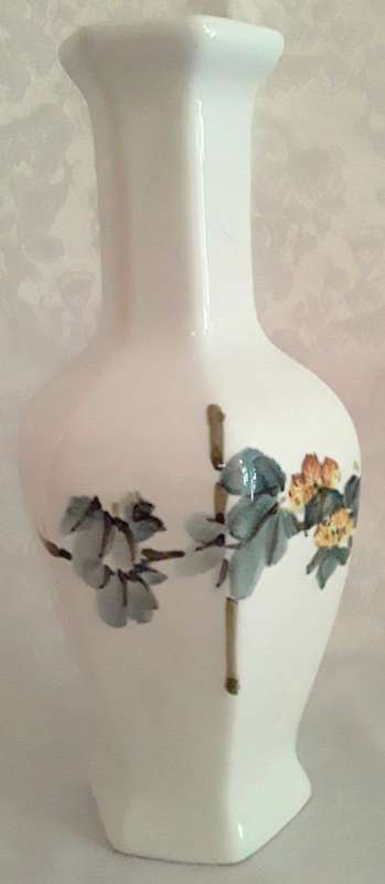 Vintage Oriental Vase Stamped and hand written on the base