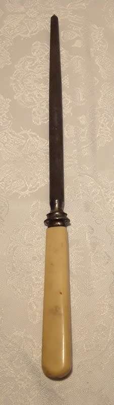 1924 three piece carving set. William Willey & Co Sheffield.