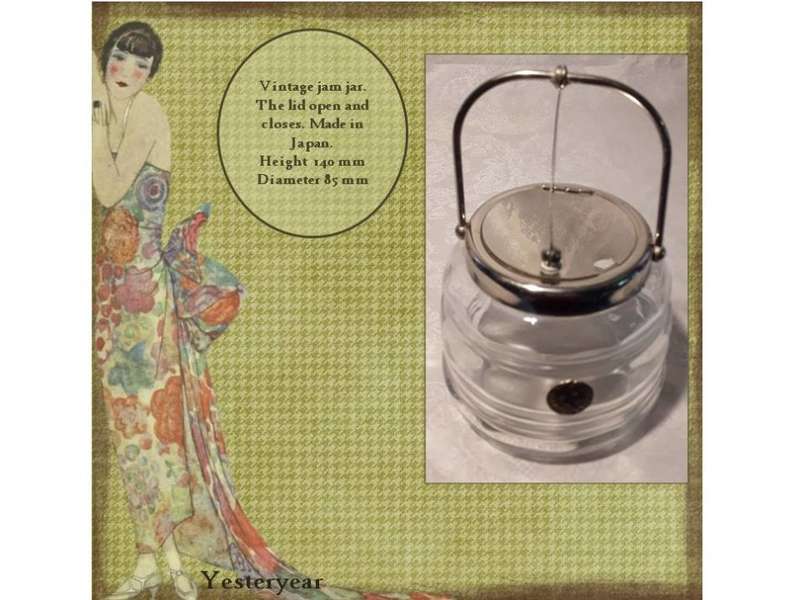 Vintage jam jar - Made in Japan