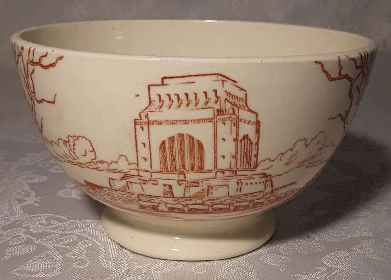 Two Voortrekker Centenary Bowls