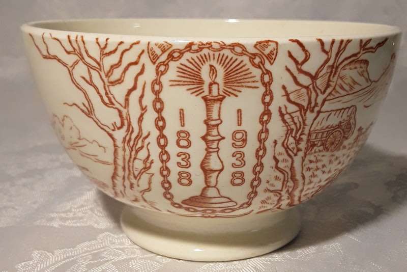 Two Voortrekker Centenary Bowls