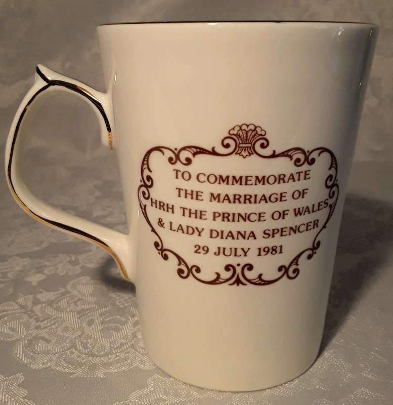 Mug to Commemorate The marriage of the Prince of Wales and Lady Diana